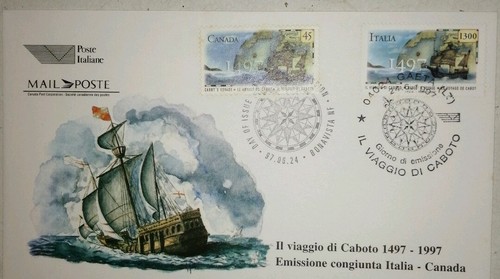 Italia canada 1997 - canada, busta
