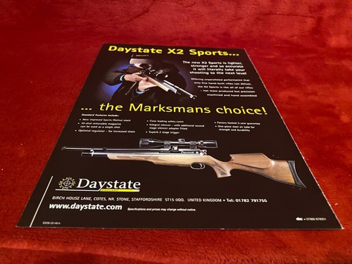 Pgun3 advert 11x8 daystate - advert,