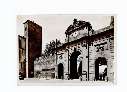 Cartolina viterbo porta - viterbo,