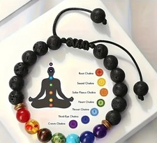 Bracciale chakra pietre - bracciale,