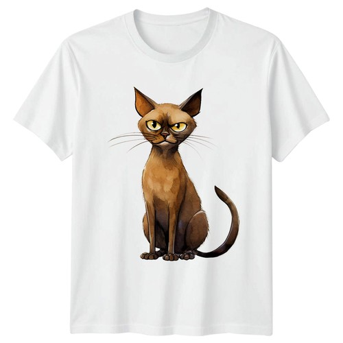 Maglietta grumpy gatto birmano - maglietta,