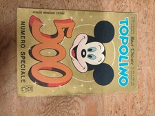 TOPOLINO LIBRETTO NUMERO 500 ORIGINALE COMPLETO DI FARFALLA NERA