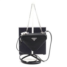 Prada Pochette mini en cuir