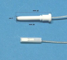 Candeletta candela tecnogas cucina gas accensione piezoelettrica lunga 43 mm.