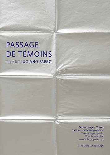 Passages temoins pour - passages, de