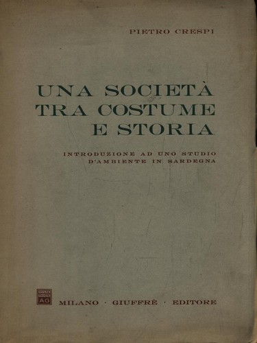 Una societa tra costume - una,