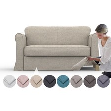 Comoda copertura per letto a 2 posti Hagalund - Miscele di cashmere tessuto...