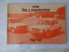 Fiat 127 USE AND MAINTENANCE