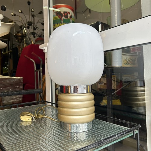 Lampada tavolo 60s vetro - lampada,