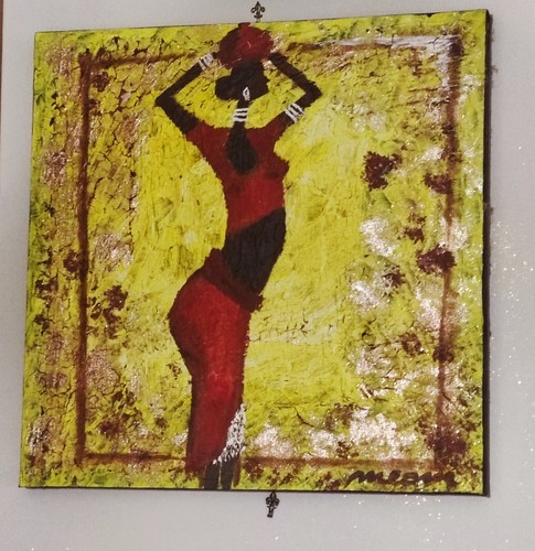 Meoni quadro donna etnico - meoni,