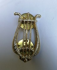 DISTINTIVO METALLO ARPA LIRA