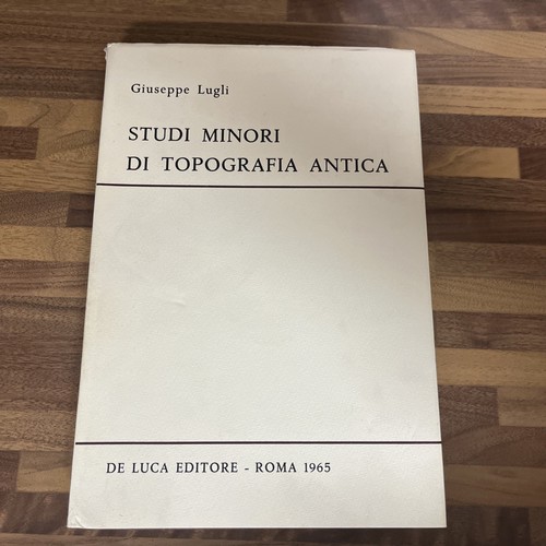 Studi minori topografia - minori,