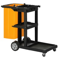 HOMCOM Carrello Pulizie a 3