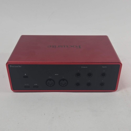 Focusrite scarlett 4i4 - focusrite,