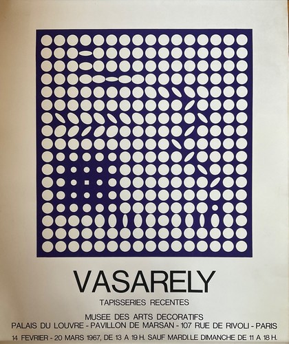 Victor vasarely belle affiche - victor,