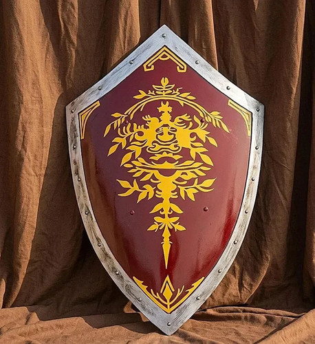 Cavaliere medievale scudo - , in