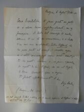 lettera autografa Diego Valeri