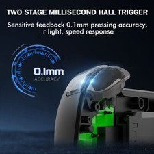 Controller di gioco wireless retroilluminato a LED per dispositivi Android e per iPhone