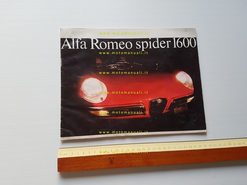 Alfa romeo duetto 1600 spider - alfa,