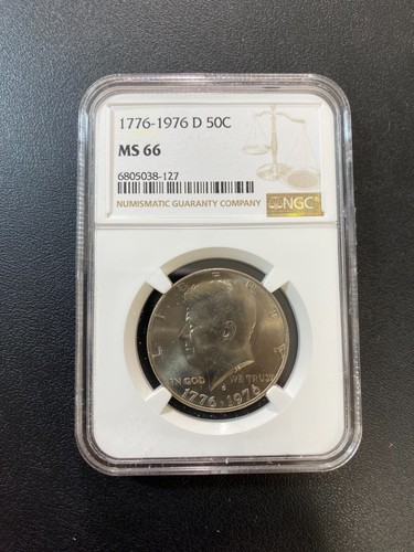 1976 kennedy mezzo dollaro - 1976, d