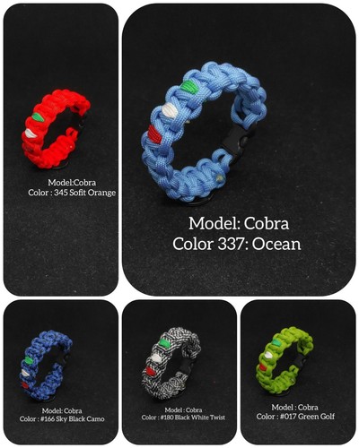 Bracciali paracord modello - paracord,