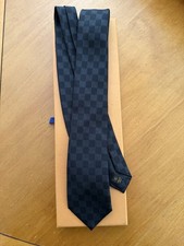 LOUIS VUITTON tie Damier Men
