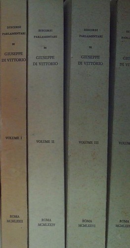 Discorsi parlamentari - discorsi,