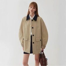 Trench cappotto corto francese