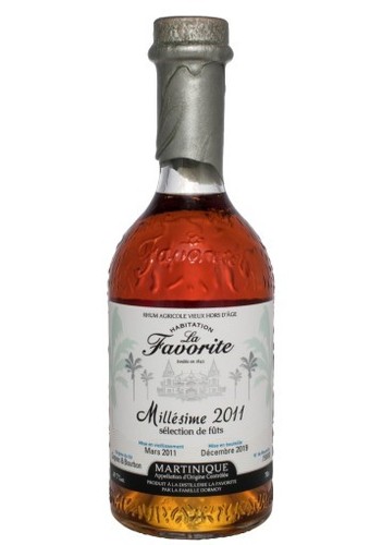 Rhum favorite 2011 - rhum, la