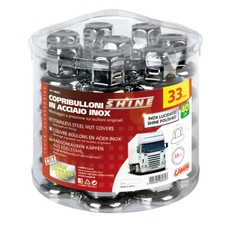 SET 40 COPRIBULLONI IN ACCIAIO