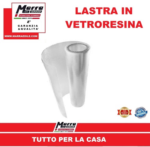 Lastra lamiera liscia - liscia, resina