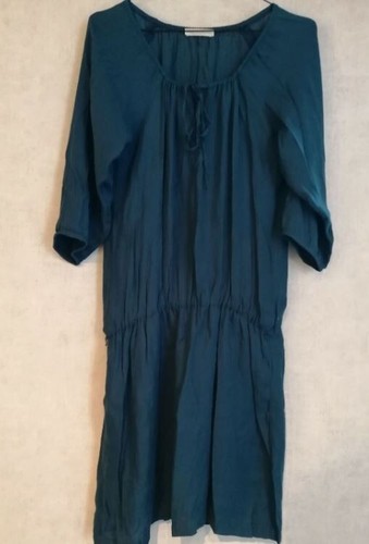 Robe tunique bleu voile - , bas