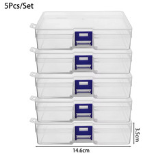 5 Pz/Set Trasparente Scatola