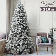 Albero natale innevato - natale,