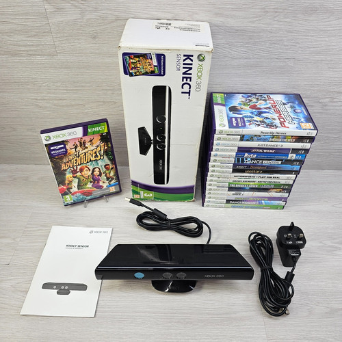 Xbox 360 kinect sensor boxato - xbox,