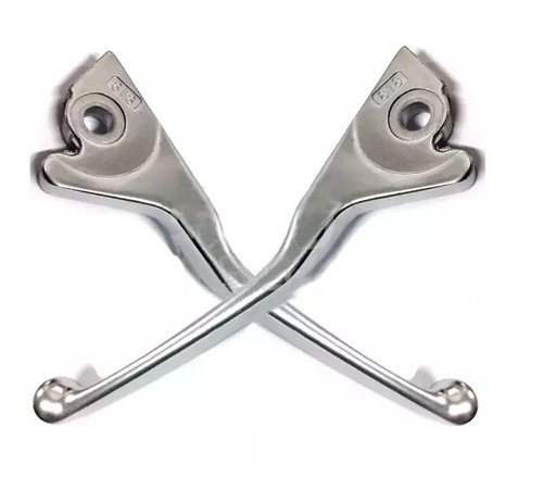 Coppia leve freno cromate - coppia,