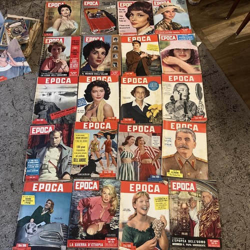 Epoca lotto riviste - 20,