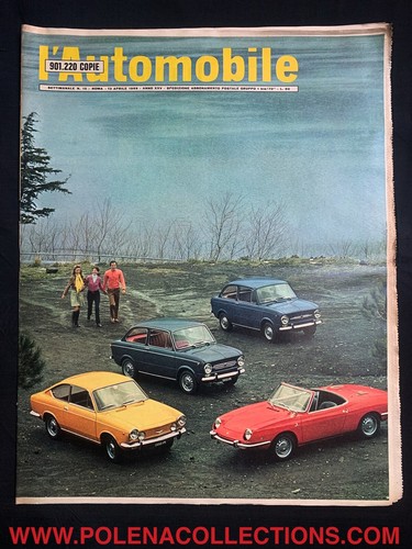 Automobile 1969 fiat - l’automobile,