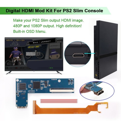 Ps2 slim digital hdmi - digital,