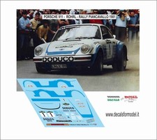 DECALS 1:43 PORSCHE 911 SC