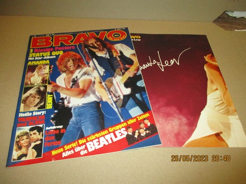 Bravo 1978 con poster - bravo, /