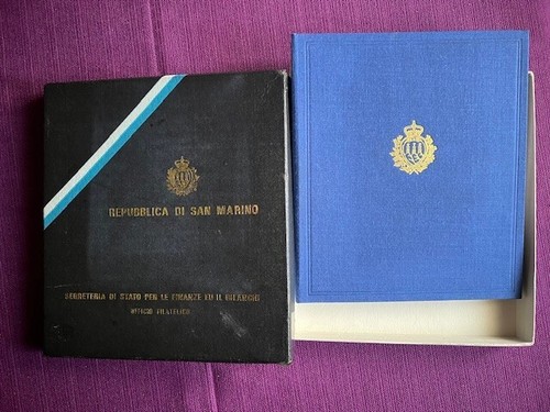Folder cofanetto san marino - cofanetto,