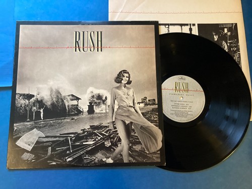 Rush permanent waves vinyl - rush,