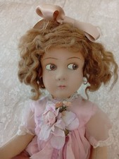 Abito rosa bambina in feltro