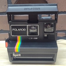 Polaroid Spirit 600 macchina fotografica terrestre vintage immagini istantanee non testata