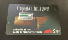 SCHEDA TELEFONICA SIP COMPAGNA