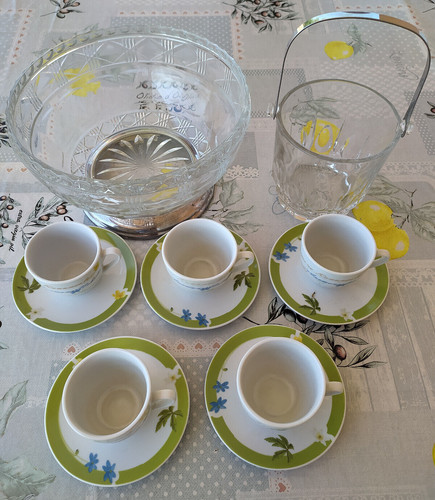 Lotto tazze tazzine piattini - tazzine,