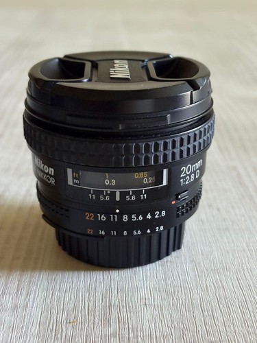 Nikon nikkor af20mm - nikkor, 2.8d