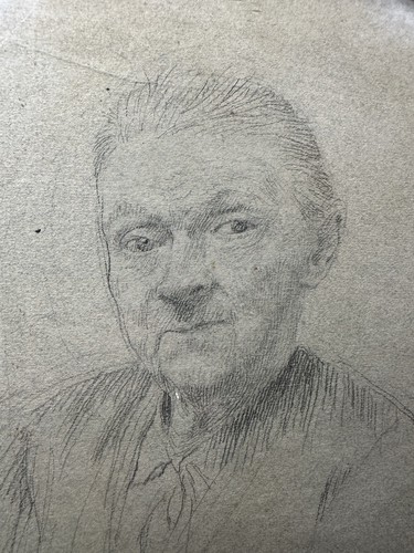 Disegno firmato ritratto di - disegno,