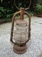 WW1 (no WW2 ) GUERRA - LAMPADA DA TRINCEA / BUNKER (così come rinvenuta)